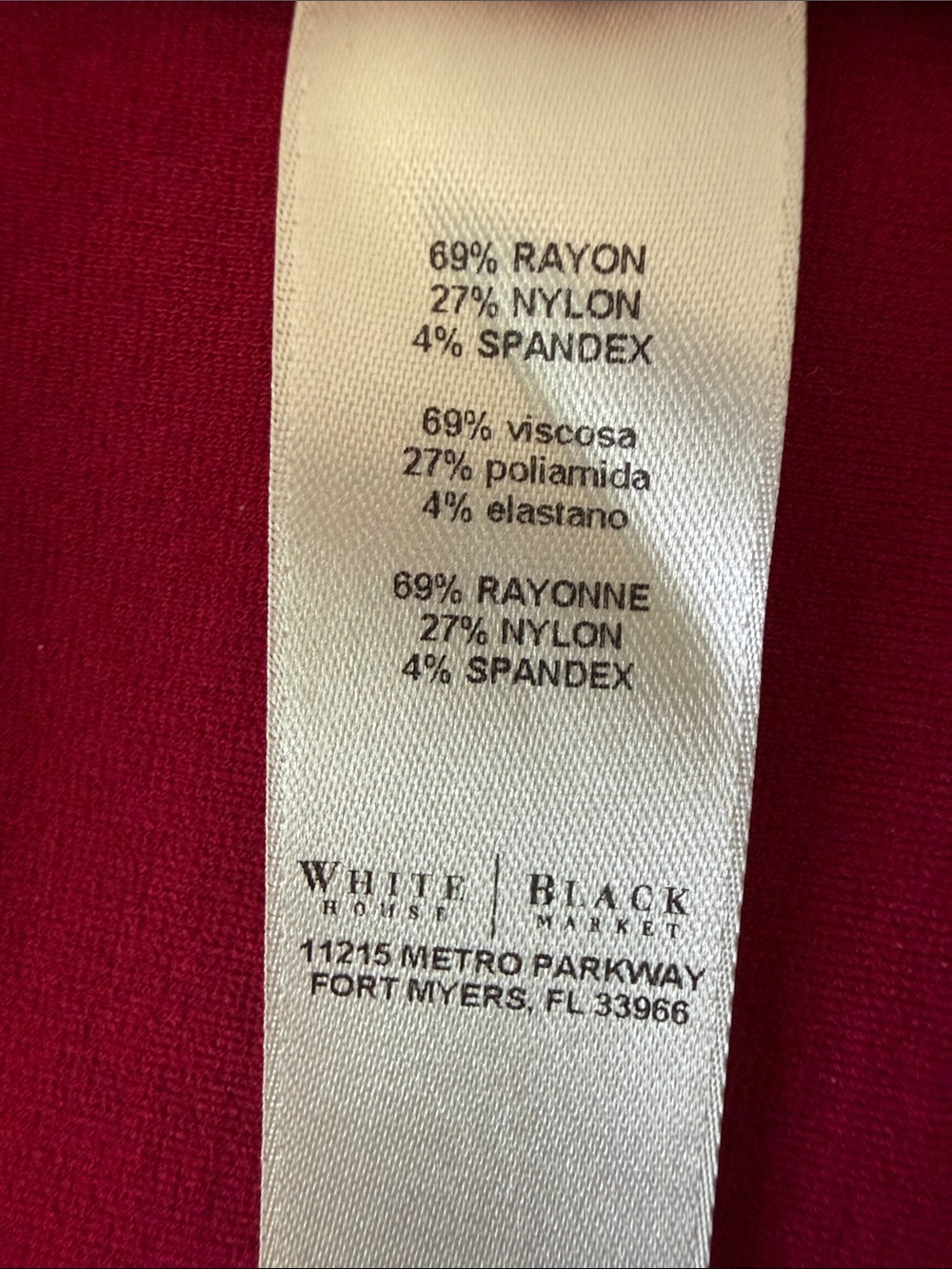 White House Black Market Jacket - Fuchsia Moto Blazer with Zip Details - Picture 3 of 3